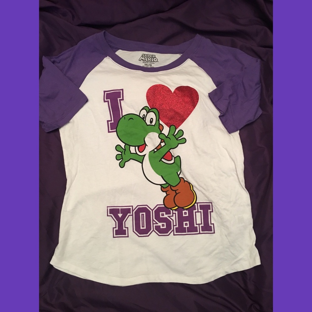 Yoshi Baseball Tee